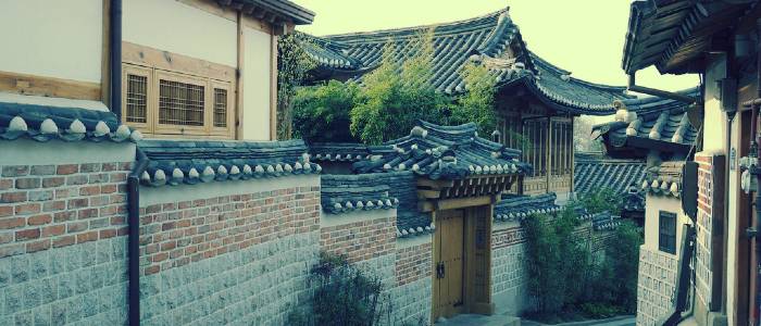 rue du village hanok de bukchon